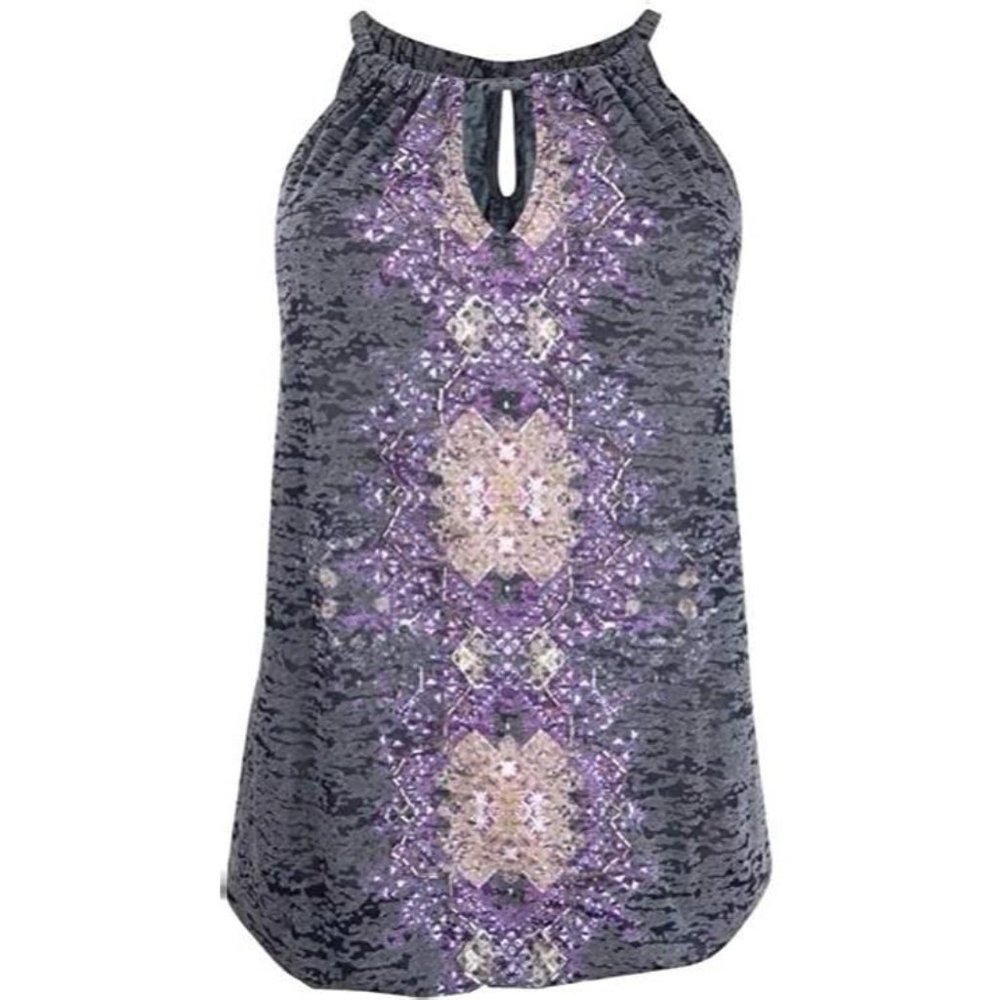 INC International Concepts Embellished Halter Top